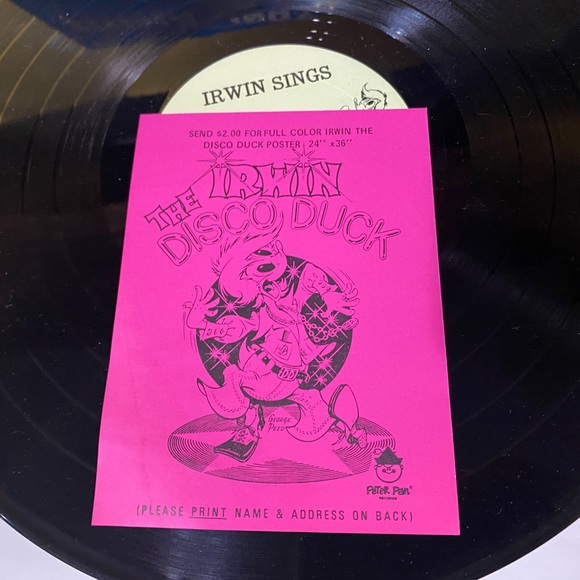 SESAME STREET IRWIN SINGS SESAME STREET HITS VTG 1980 VINYL RECORD ALBUM 12” - Picture 14 of 16